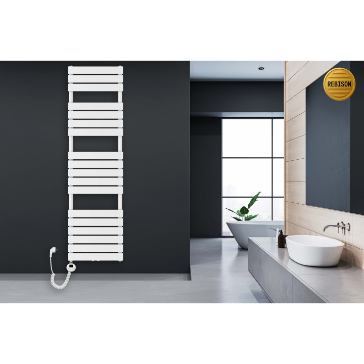 Grzejnik łazienkowy elektryczny Mila 1800x500 biały 5