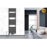 Grzejnik łazienkowy wodno-elektryczny Mila 1800x500 antracyt 6