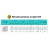 Grzejnik pionowy panelowy C3 - 1800 biały - podłączenie dolne lewe / dolne prawe 7