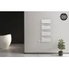 Grzejnik łazienkowy Sophia 1180 biały elektryczny 7